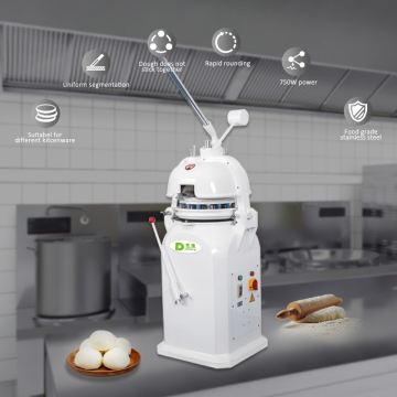 Commercial Kitchen 30PCS Electric Cake Pizza Bread Dough Divider Semi-Automatic Dough Rounder for Bakery