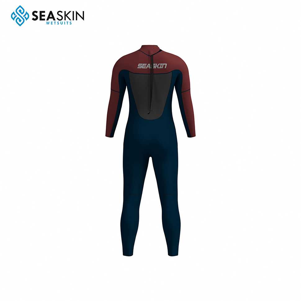 Seaskin 3mm Men's Deep Diving Suit the Whole Body Diving Wetsuit