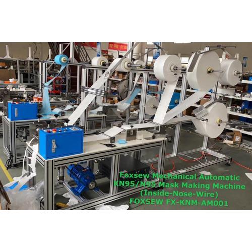 Masque automatique mécanique KN95 faisant la machine