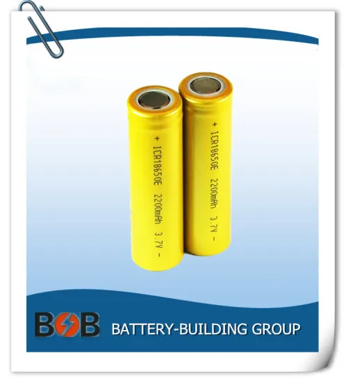 18650 3.7V 2200mAh Rechargeable Lithium Battery