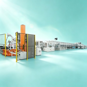 Intelligent High-Precision Sanitary Napkin Production Line with Online Inspection