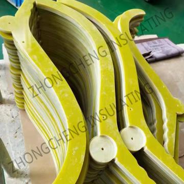 Insulation yellow epoxy laminate material Machined parts