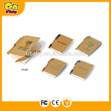 Notebook With Sticky Notes and Pen JH-022