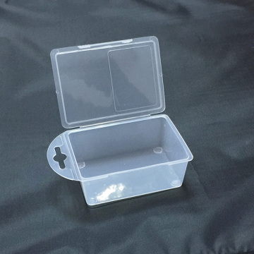 Trade assurance fashion clear gift plastic packaging box for playing cards