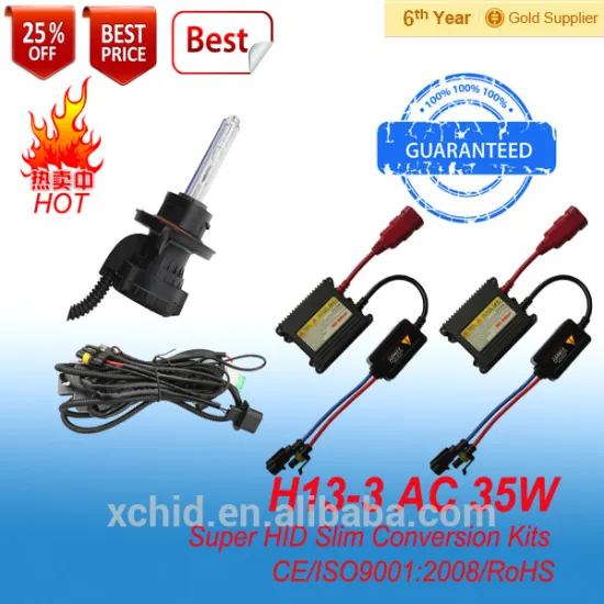 35W/AC/12V HID xenon kit hid for cars headlight h13