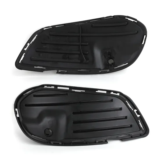 Black Mesh Front Bumper Inner Grille Side Cover for Mercedes Benz C Class W205 S205 C300 C350e C400 C450 AMG C43 C63