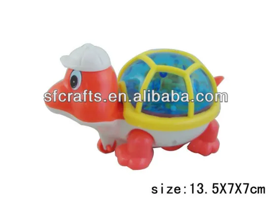 Hot sale flashing pull line carton toy