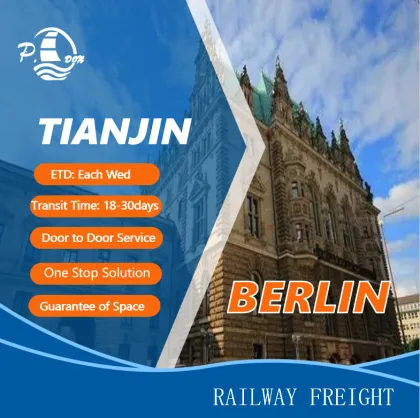 Rail Cargo From Tianjin To Berlin