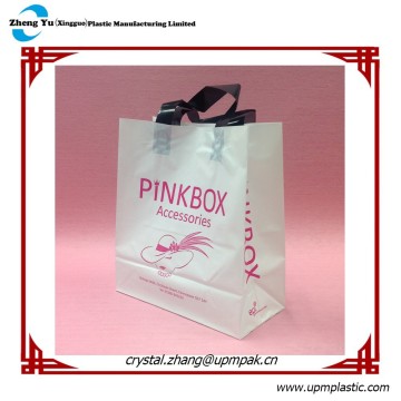 High Quality Branded Soft Loop Handle Plastic Bag