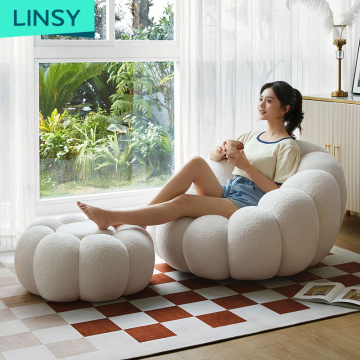 Linsy Plush Sofa Chair for Bedroom and Living Room