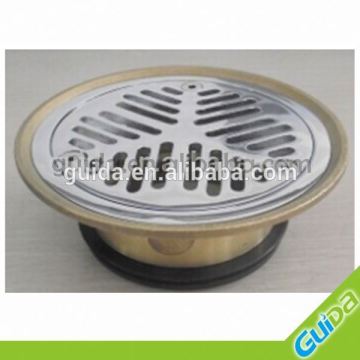 New Bathroom Chrome Brass 100MM VINYL FLOOR WASTE