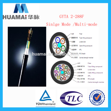 HM-1998-08 Huamai Duct Aerial fiber optic cable outdoor, 4 -144 core fiber optic cable,fiber optic cable meter price