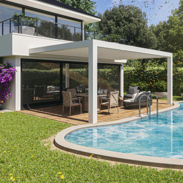 Anpassbarer Aluminium -Pavillon für einen verbesserten Komfort