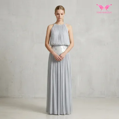 Scale Sequin Maxi Dress