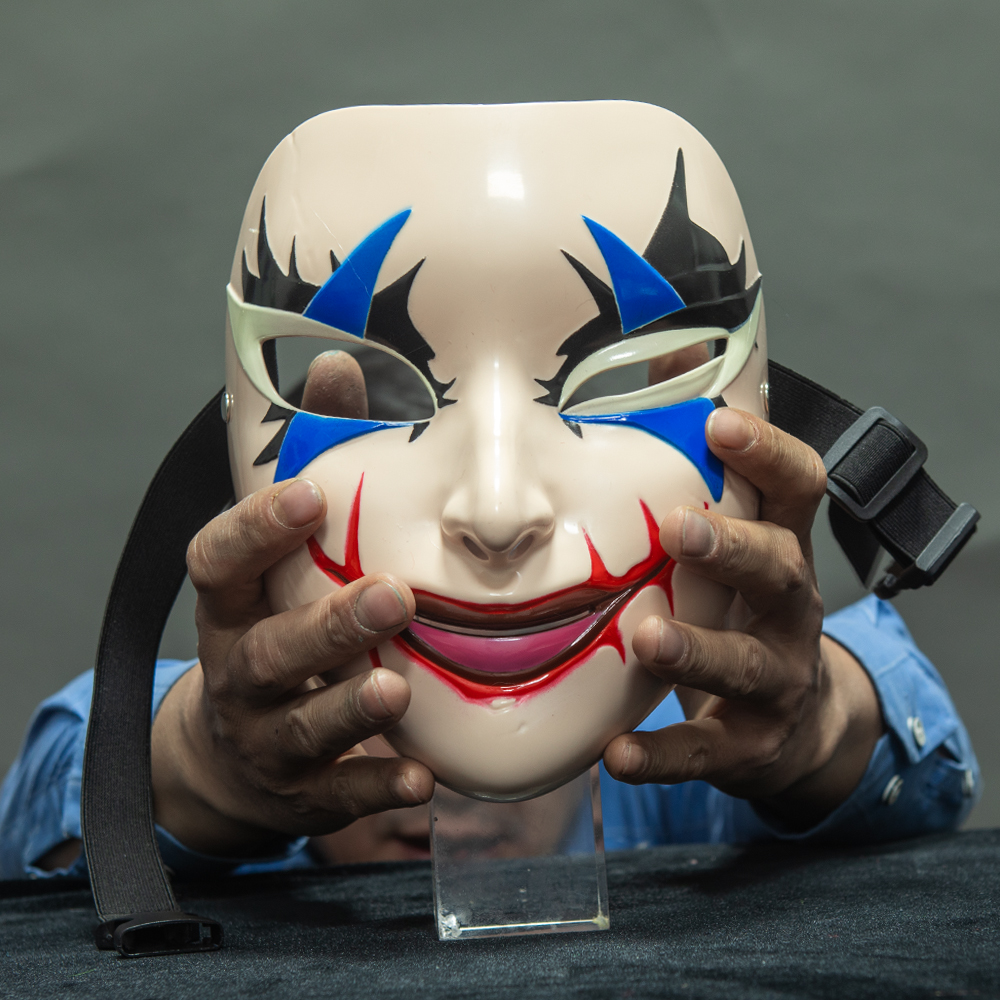 Anime Clown Full Face Horror Cosplay Mask