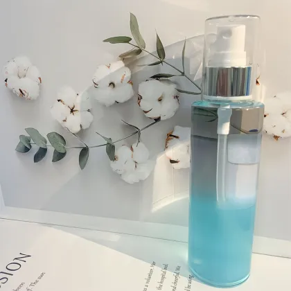 3 Layers Natural Makeup Remover Liquid - Gentle Lip and Eye Makeup Remover Oil