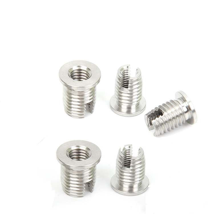 302H Type Stainless Steel Self-Tapping Screw Sleeve M4 and M10 Thread Sizes Zinc Material Packed in Carton