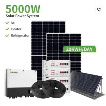 Complete off grid solar system solar panel system