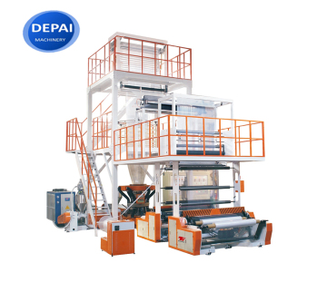 Двойная голова выдувчатая машина для пленки LDPE