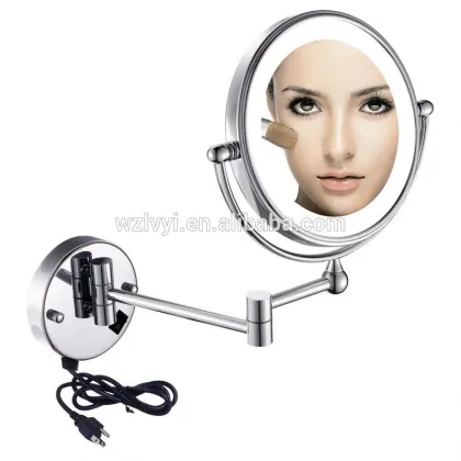 HangZhou modern sophisticate ladies' cosmetic led desk mirror