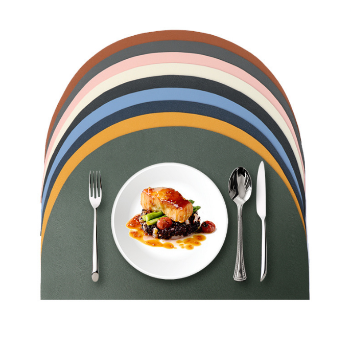 Half Round Silicone Placemat