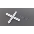 White ceramic tile with seam cross