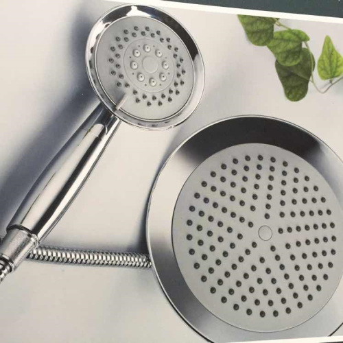 Filtering Shower Head 6 spray setting handheld shower head with 3 ways high pressure shower head combo Supplier