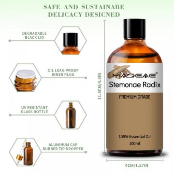 High quality 100% Pure natural radix stemonae oil of bulk price