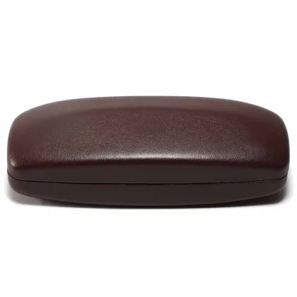 Customized Anti-Pressure PU Leather Glasses Case for Myopia and Sunglasses Packaging Box