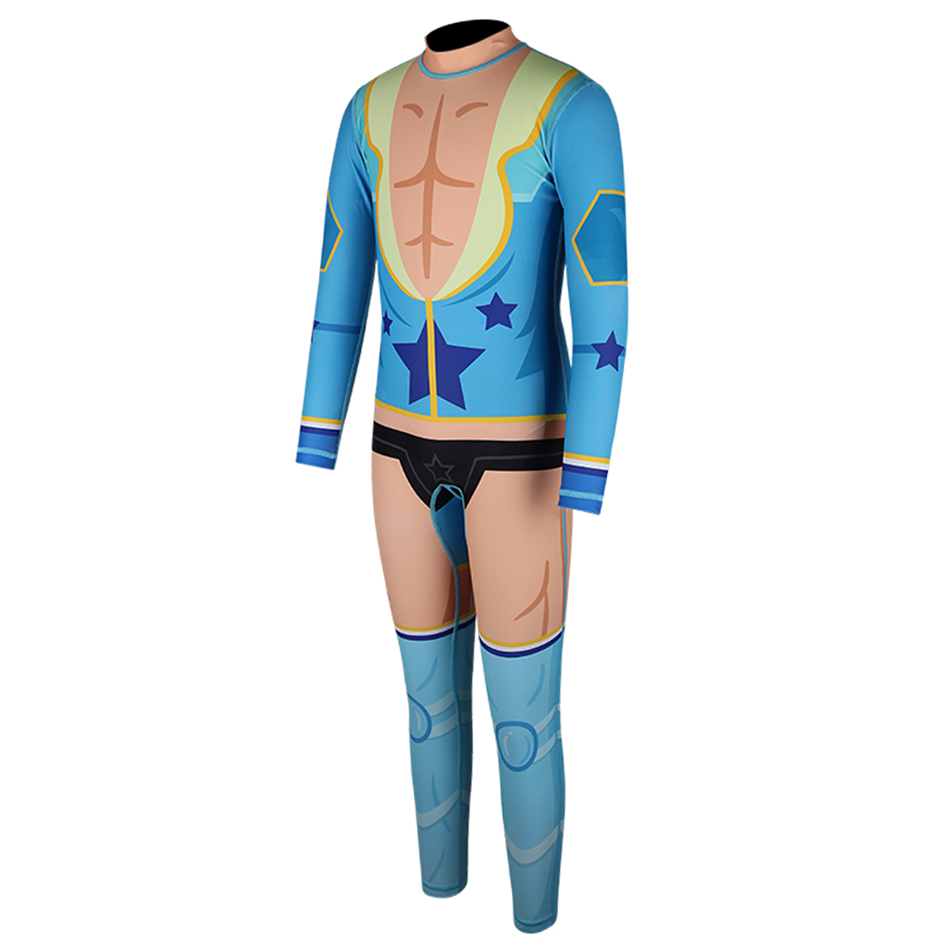 Seaskin MMA One Piece Custom Cartoon Rash Guard