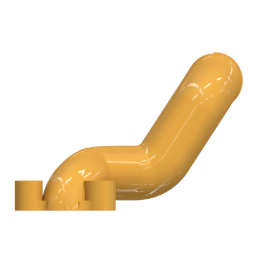 Diesel Bulldozer D9R engine oil pipeline 7N-6252/7N6252, engine C27 parts