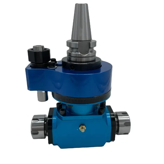 90 Degree Angle Head Double-Out for BT40 Spindle