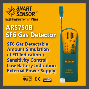 SF6 Gas Detector AR5750B SMART SENSOR