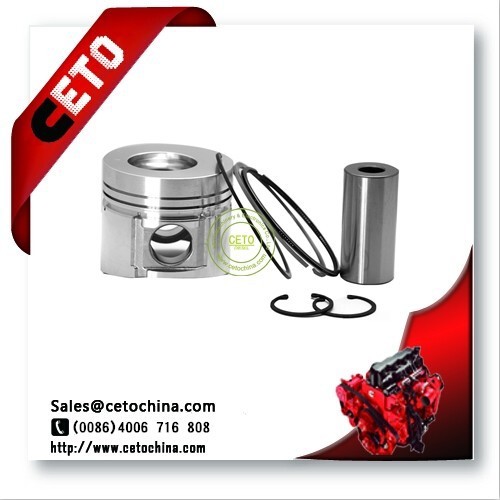 Auto engine parts B3.3 piston kit piston E2190, piston ring, piston pin, snap ring