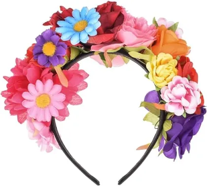 Flower Crown Headband Party Costume accessory