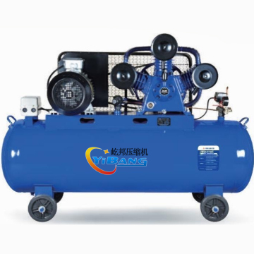 Portable 7.5 kW Piston Air Compressor 1050L/min 16bar 380V 50Hz Belt Drive Oil-less for Industrial Applications