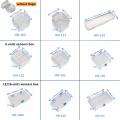 HN-168 15x15x10cm เมมเบรนช่วงล่างนาฬิกา Wafer Packingbox