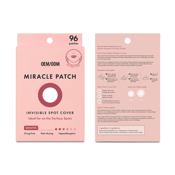 Nhãn riêng không thấm nước mụn trứng cá hydrocoloid