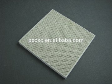 honeycomb ceramic plate for grill china manufactory