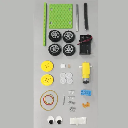 STEM DIY Sweeping Robot Kit: Hot Sale Educational Science Toy for Kids