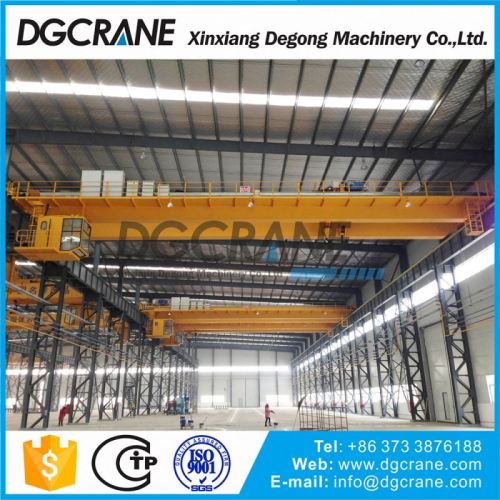 Material Handling 60 Ton Electric Double Girder Overhead Crane Price For Mill
