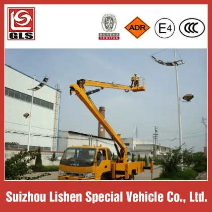 12M Bucket Truck Mounted Man Lift Truck