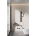 Simple Modern Space Aluminum Shower Set for Bathroom