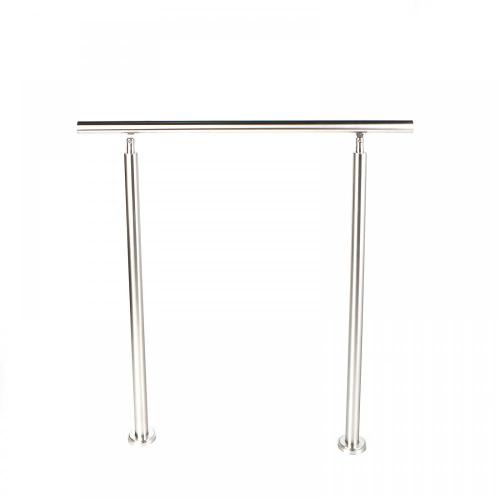 Wall Mounting Brushed Treatment Stainless Steel Balustrade