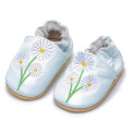 Cute Flower Embroidery Baby Soft Leather Shoes