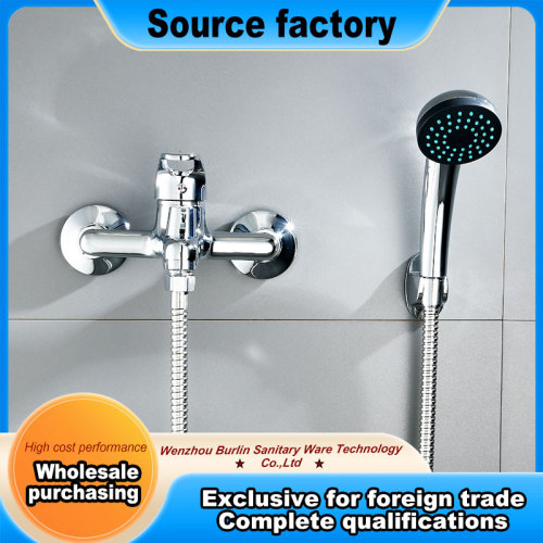 Electroplated Single Lever Zinc Bath Faucet Set