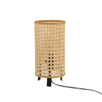 Iron Frame Rattan Decorative Ambient Light
