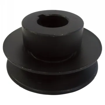 Bottom price unique black steel v belt pulley