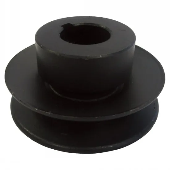 Bottom price unique black steel v belt pulley