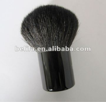 Hot Sale ! Black color goat hair Kabuki brush with PVC box